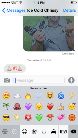 emoji phone screen