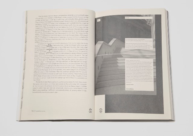 Phil Jones, "The Book as Tunnel," essay designed by Scott Massey