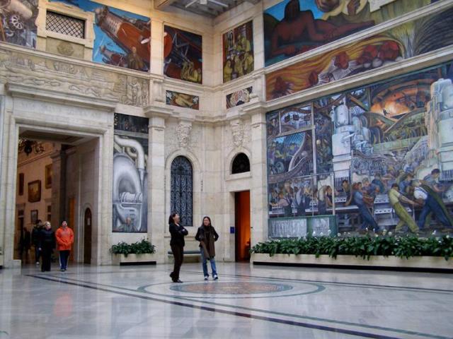 Diego River Murals at Detroit Institute of Arts